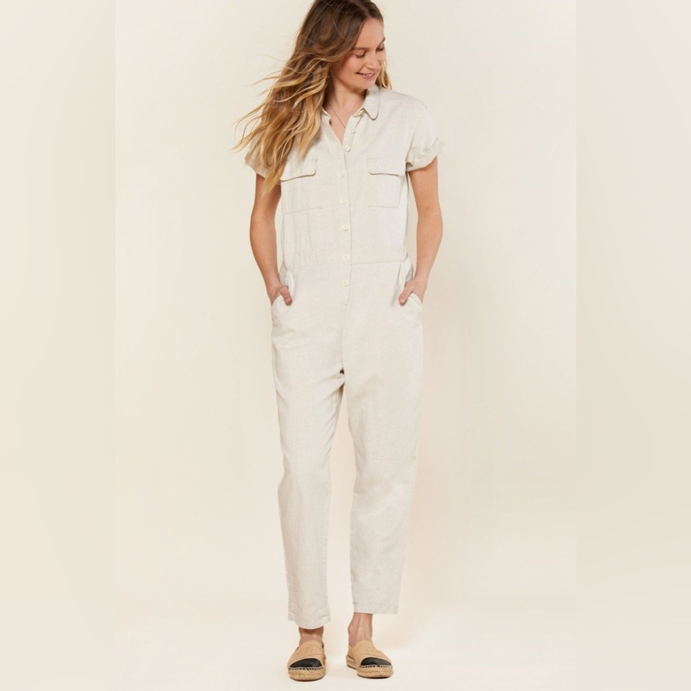 Outerknown S.E.A. Buttoned Jumpsuit